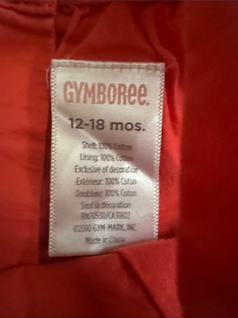 Gymboree Hot Pink Smocked Floral-Trim Sundress
